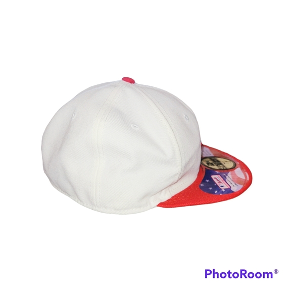 NWOT Authentic Cincinnati Reds New Era 59Fifty Stars and Stripes Flat Bill Hat - Picture 2 of 9